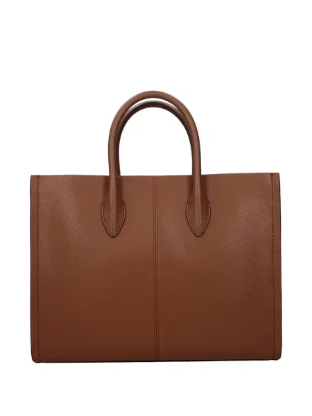 Geantă shopper Michael Kors cu autograf maro