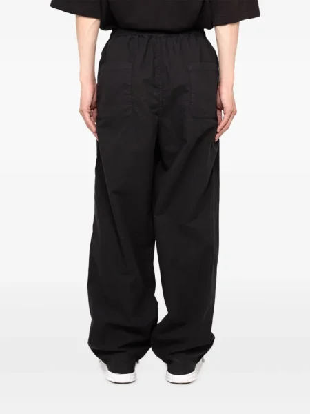 Pantaloni In･stru(men-tal). din țesătură twill negru