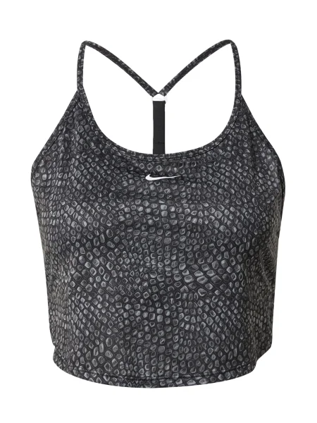 NIKE Sport top gri negru