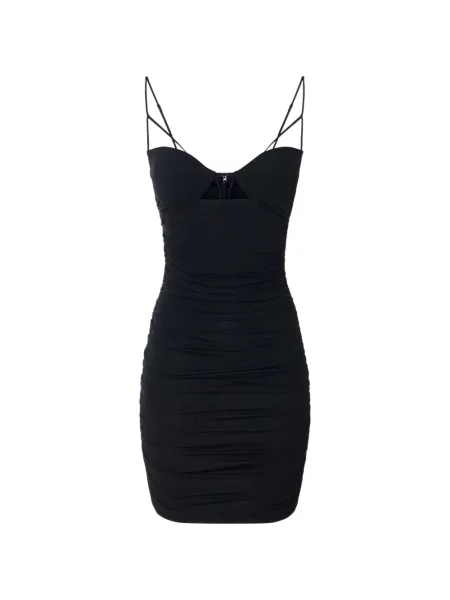 Rochie mini Elisabetta Franchi din jerseu negru