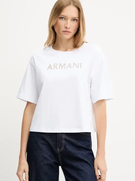 Тениска Armani Exchange дамска бяло