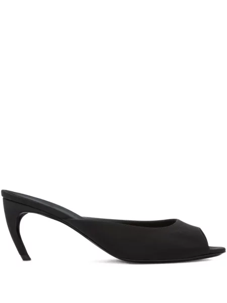 Papuci tip mules The Attico negru
