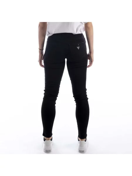 Džínsy Guess Jeans skinny fit čierna