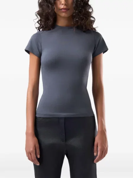 Tricou Gcds cu broderie gri