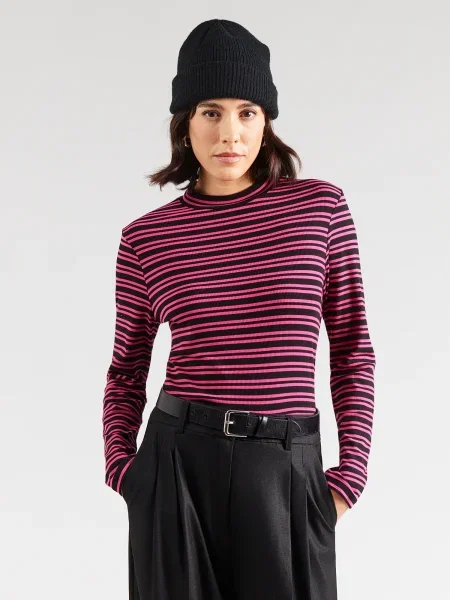 MORE & MORE Tricou roz negru