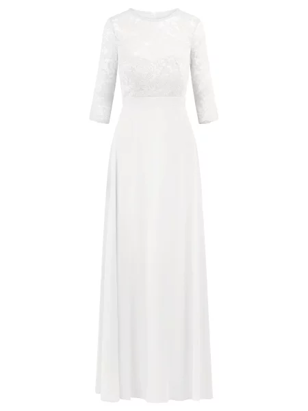Kostiumas vakarinė suknelė Kraimod balta