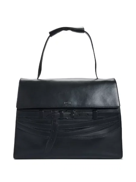 Geantă Moschino cu legături negru