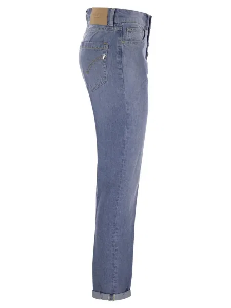 Blugi Dondup cu 5 buzunare albastru