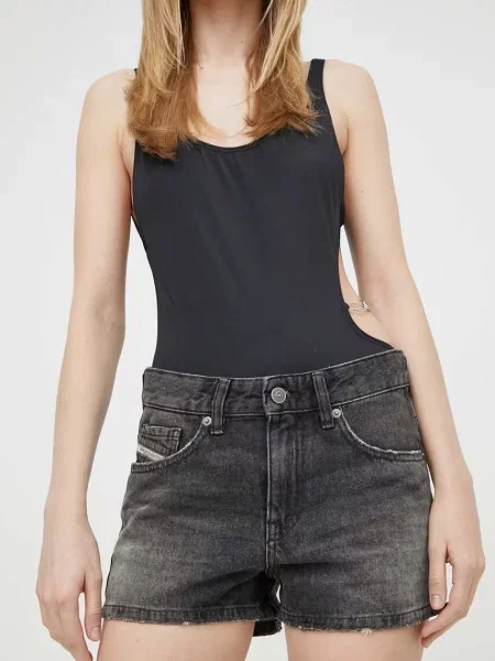 Jeans kratke hlače Diesel siva