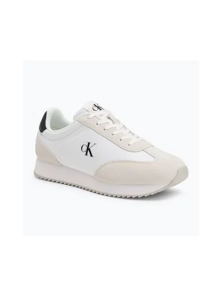 Кросівки Calvin Klein Retro Runner Lace Up Ny-Su Bright White/Black білі