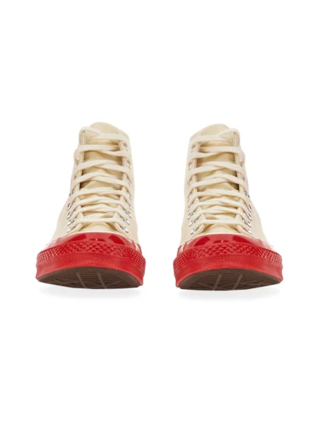 Sneakersy Comme Des Garcons Play białe