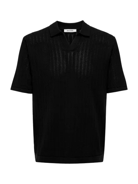 Only & Sons Pulover ONSMoon' negru