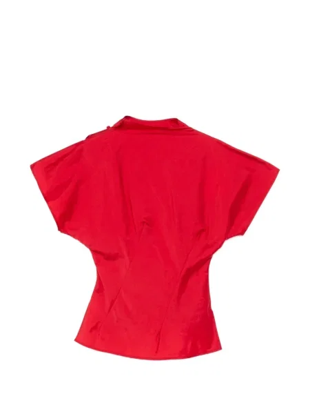 Bluzka Samuel Gui Yang drapowana czerwona