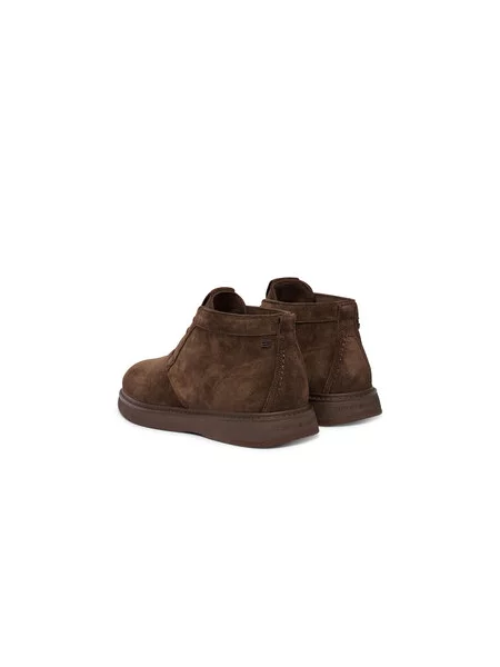 Gležnjarji Tommy Hilfiger Comfort Suede Chukka rjava