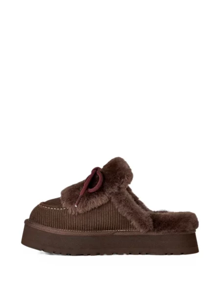 Papuci tip mules Ugg maro
