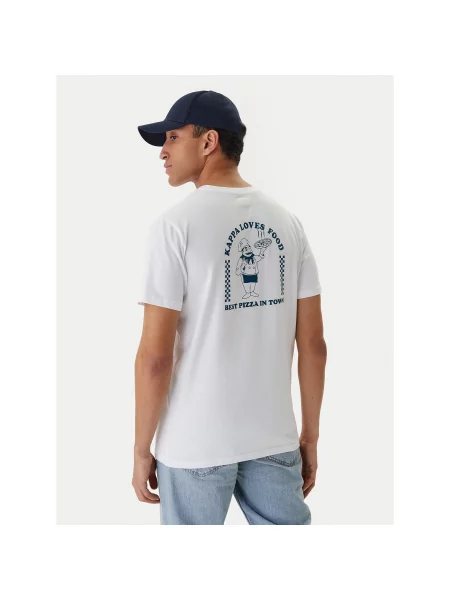Kappa T-shirt Ichico Regular Fit bijela