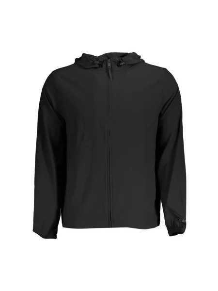 Wiatrówka Calvin Klein elegancka czarna