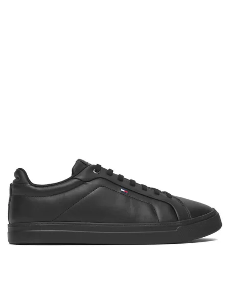 TOMMY HILFIGER Nizke superge črna