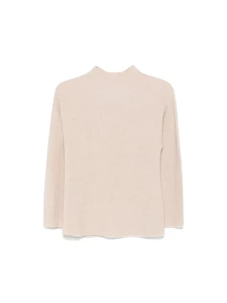Sweter Le Tricot Perugia z kaszmiru beżowy
