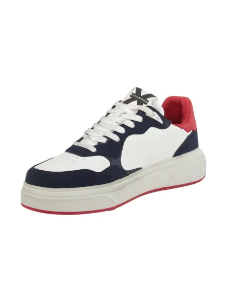 Sneakersy John Richmond zamszowe casual białe