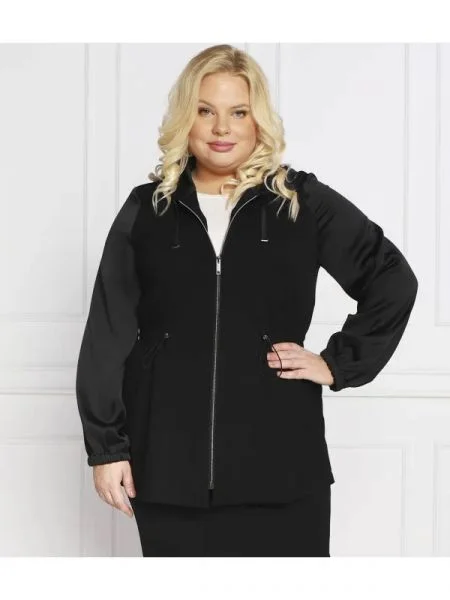 Persona by Marina Rinaldi Hanorac OPEN plus size negru