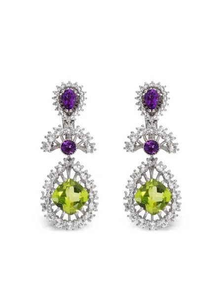 Обеци Dolce & Gabbana камъни бяло