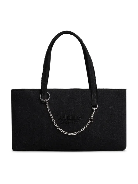 Tommy Jeans Poșete denim negru