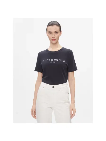 Tommy Hilfiger kratka majica modra