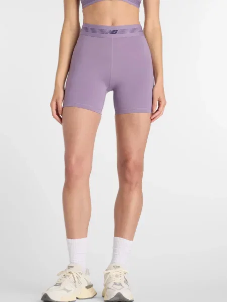 Короткі спортивні шорти New Balance фіолетові