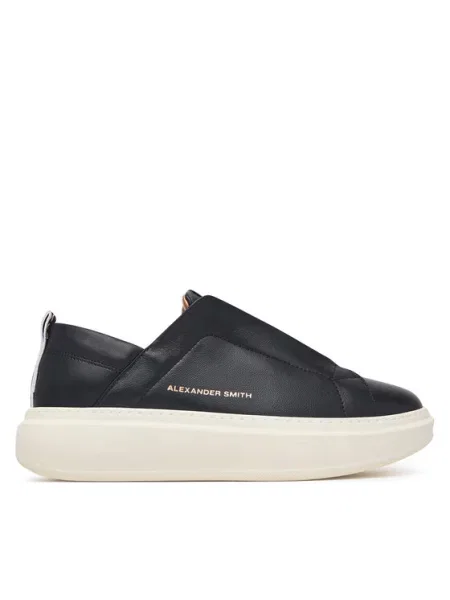 Alexander Smith Sportcipők Wembley Slip-On fekete
