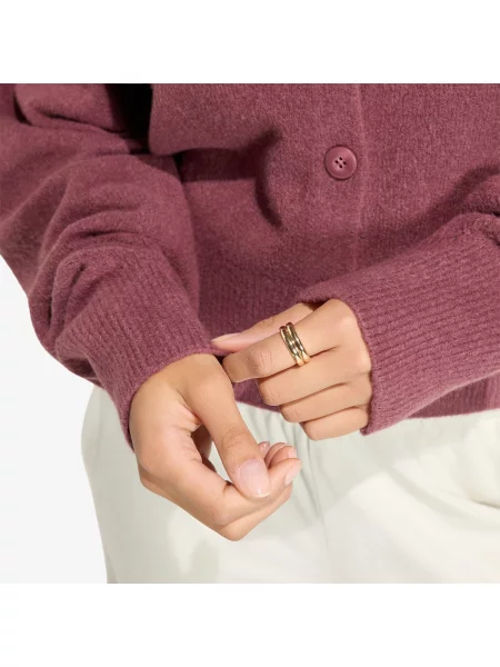 Sweter adidas Essentials Knit Cardigan Burgundy S