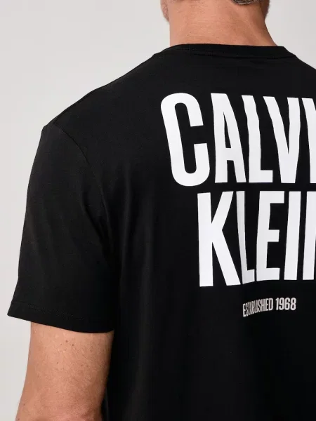Calvin Klein Jeans тениска мъжка от черно