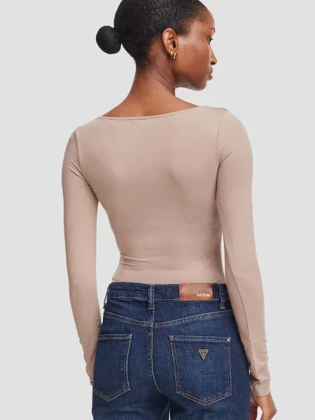 Боди Guess коричневое