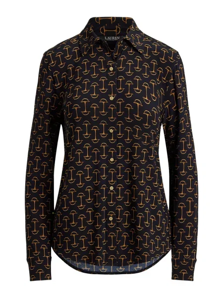 Lauren Ralph Lauren Bluza CLASSIC mornarska zlata