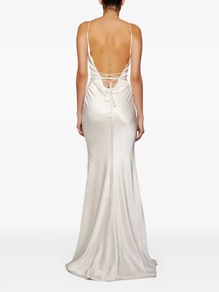 Rochie maxi Angelica Montini Studios de costum alb