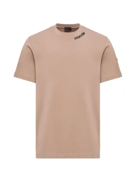 Scurt tricou Moncler cu imagine