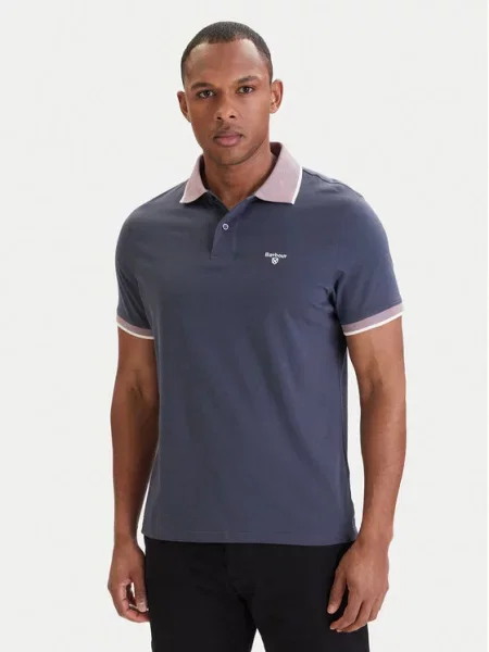 Barbour Polo marškinėliai Cornsay Tamsiai mėlyna