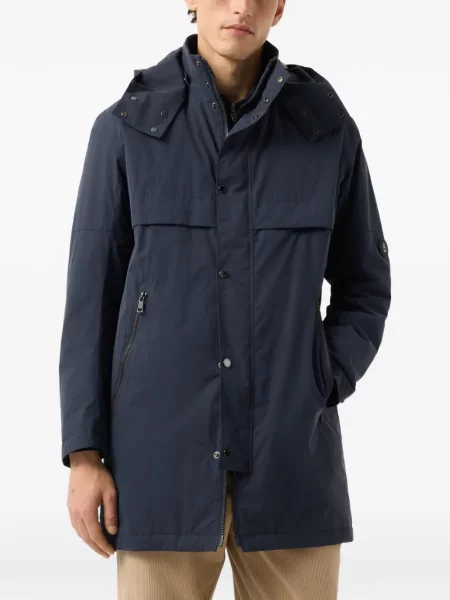 Kapucnis parka Bogner kék