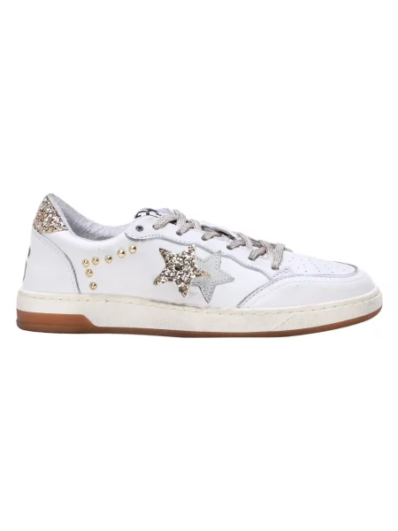 Sneakersy 2star skórzane białe