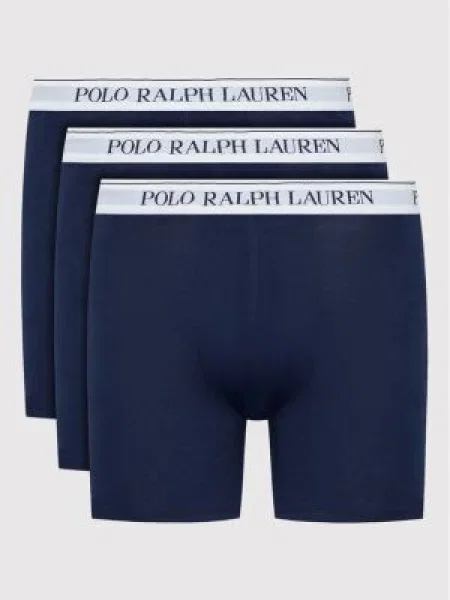 Polo Ralph Lauren Комплект 3 чифта боксерки тъмносин