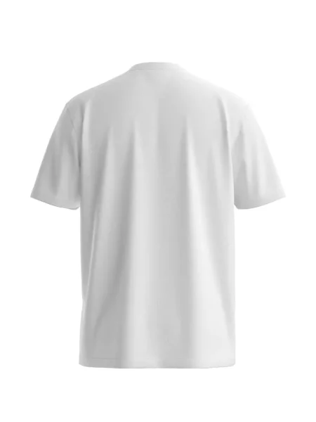 Tricou Hugo cu imagine din jerseu alb