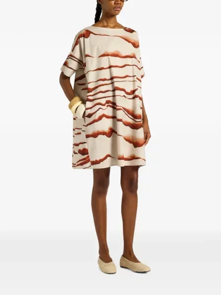 Scurt rochie Liviana Conti cu imagine cu imprimeu abstract