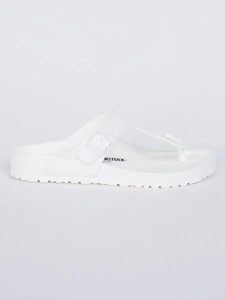 BIRKENSTOCK Ujjelválasztó-pántos szandál Gizeh' fehér