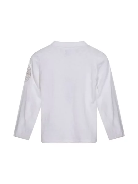 Koszulka dziecięca Stone Island biała