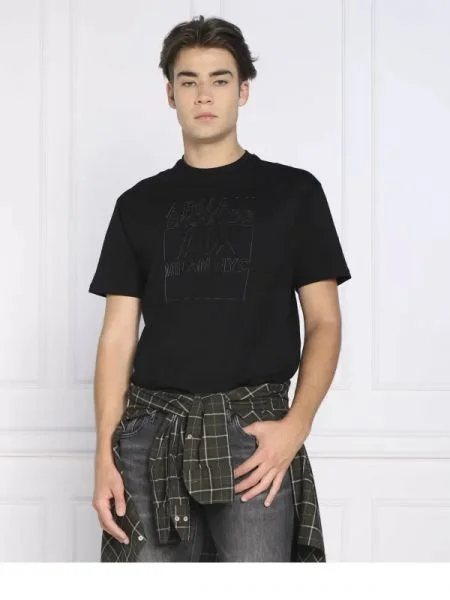 Armani Exchange Póló fekete