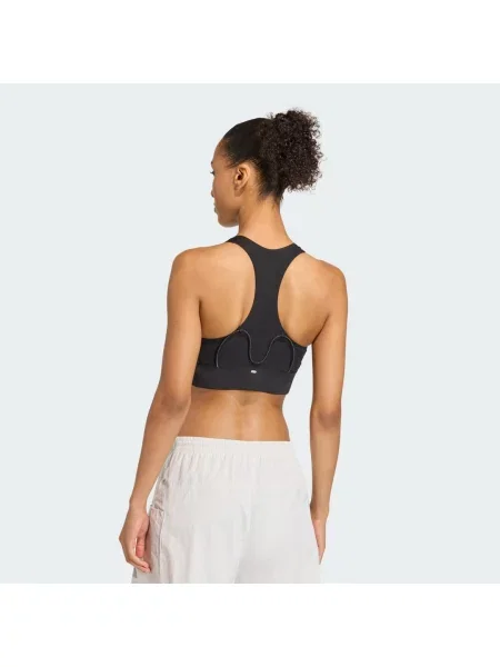 Podprsenka Running Pocket Medium Support černá