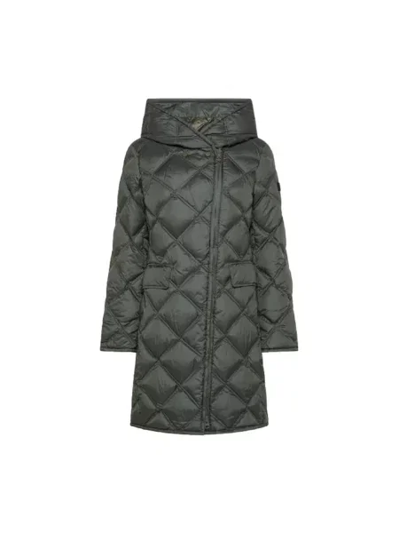 Długa kurtka puchowa Peuterey zielona