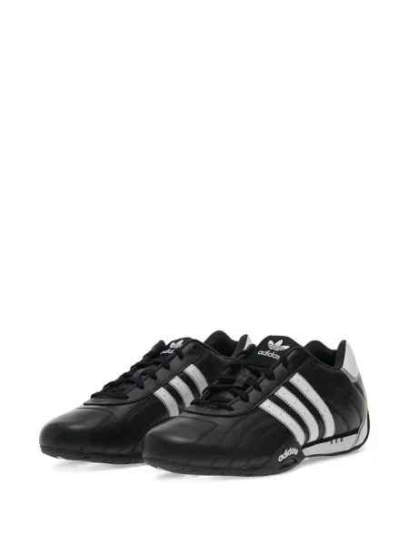 Sneakerși Adidas Gazelle din piele cu bretele albastru