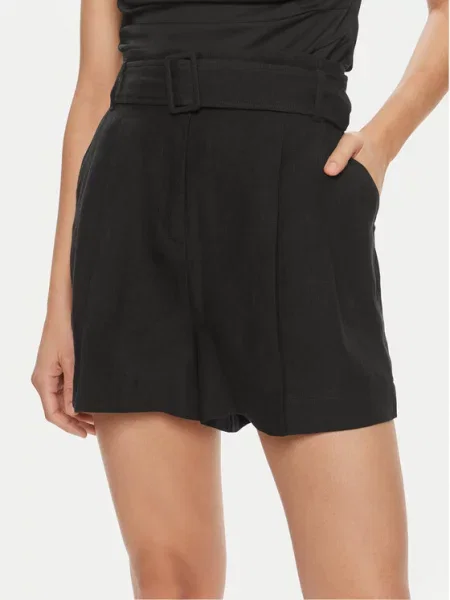 Marella Pantalon scurți din Panama negru