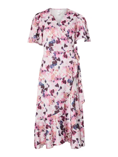YAS Rochie YASThea lila / albastru violet / roz / natural alb